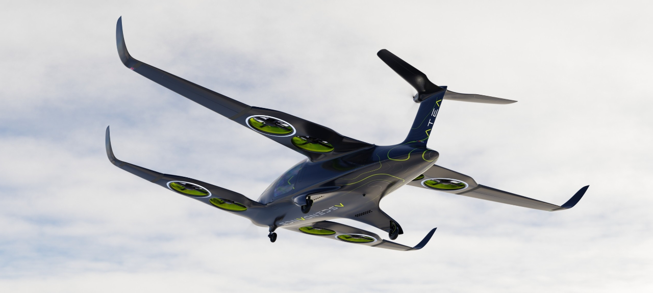 第一款 EASA 认证的电动机为ATEA-EVTOL 样机提供动力